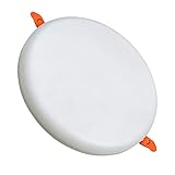  Downlight LED Panel Redondo 36W. Corte Ajustable (60-210mm). Sin Marco. Color Blanco Frio (6500K). 3300 Lumenes.