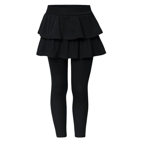 Legging 2 en 1 pour fille ultra doux fini les vêtements qui serrent la taille