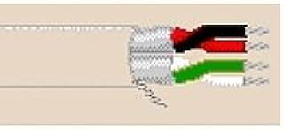 82723 22 AWG 2P Stranded Individually Shielded Communications & Control Cable CMP Article 800 Plenum - Natural Belden (375FT)