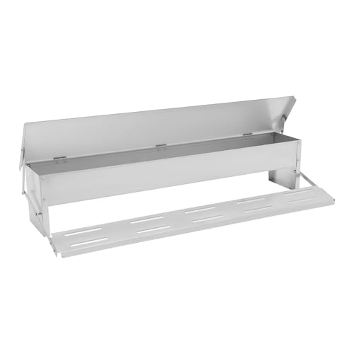 YUYANSHOP 22 lb Long Trough Treadle Feeder