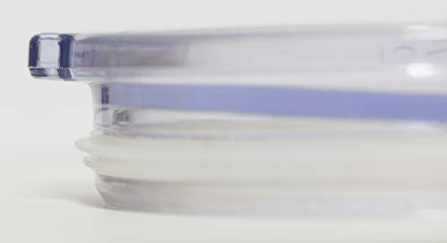 4 Pack New OEM Replacement White Rubber Seals, fits 10, 12, 16, and 20 ounce Stainless Steel Tumbler Lids from Yeti RTIC Ozark Trail Atlin Beast