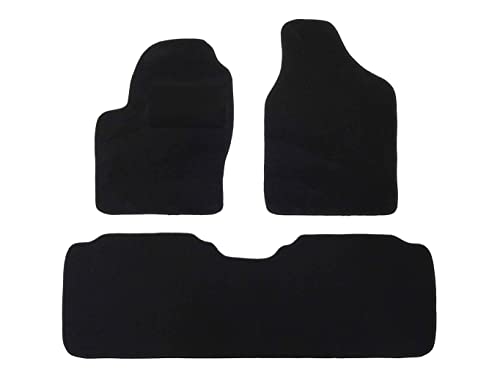 Alpha-Tex Fußmatten-Set für Honda Civic VIII Hybrid, Typ FA, FD (Baujahr 2006-2024), Hit schwarz |...