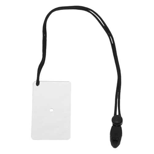 Veemoon Espejo de Supervivencia Acrílico Pequeño para Señalización de Rescate, Ligero y Resistente al Agua, con Cordón Portátil para Camping, Senderismo y Navegación en Actividades al