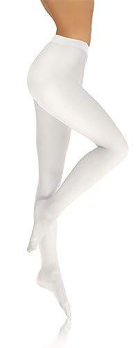 Sesto Senso Medias Microfibra Opacas Coloridas Ropa Mujer 40 DEN 4 Blanco