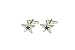 NFL Dallas Cowboys Cut Out Logo Cuff Link, Silver