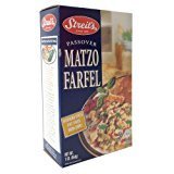 Streit's Passover Matzo Farfel Kosher For Passover 16 oz. Pack of 6.