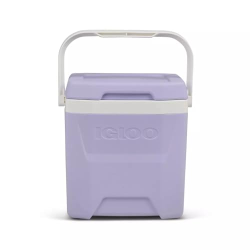 Image of Igloos Cooler Hard-Sided Ice Chest, Insulated Portable Cooler, Heavy-Duty, Leak-Resistant Lid, Lightweight Ergonomic Handle