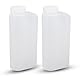 2pcs 600 ml Ölmischflasche, 2 Takt Benzinmischmischflaschen -Flaschenbehälter 19x8x5 cm/7,5 x 3,1 x 2,0 Zoll Benzin Mischhalter für Kettensägen -Bügelmaschine