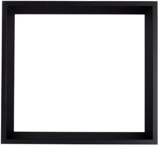 AzanClk Detachable Frame for Alfajr CW-15 Digital Azan/Athan/Nimaz Prayer Wall Clocks (Black, Solid Wood)