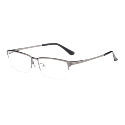 Montura de titanio puro para gafas de miopía de hombre en color de pistola
