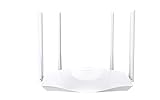 Tenda Wi-Fi 6 Router AX1800 Smart WiFi Router (RX3) -Dual Band Gigabit Wireless Internet Router,with MU-MIMO+OFDMA, 1.8GHz Quad-Core CPU, Up to 1200 Square Feet Coverage(4 Rooms) & 64 Devices