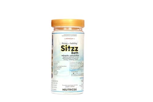 Image of Sitzz Bath Powder 200g- Fizzing & Bubbling Sitz Bath Soak for Period Cramps Hemorrhoids, Perineal Care, Postpartum Relief, and Intimate Hygiene - for Foot Bath Body Relax Muscle Relieves Aches Pain