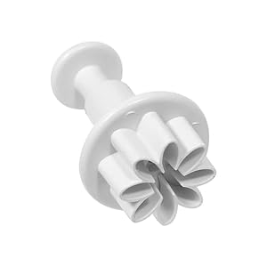 PME DA632 Medium Daisy Marguerite Plunger Cutter, Standaard, Wit