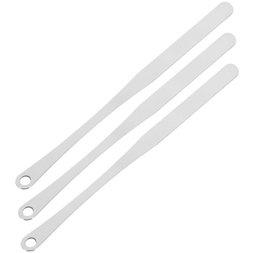 Gogogmee Makeup Palette Stick Metal Mixing Tool Smooth Surface Easy to Clean Hold