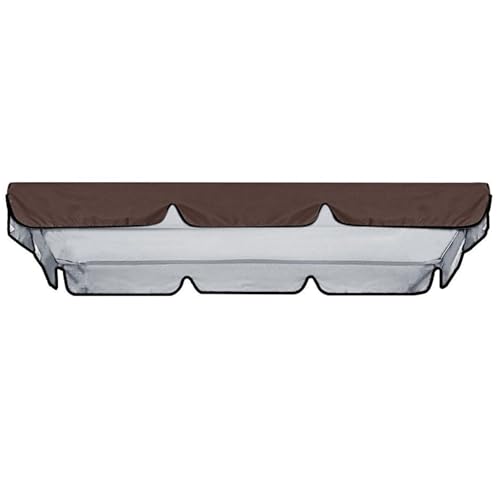 Toldo de repuesto para columpio de 77.9x49 pulgadas impermeable para jardín 2