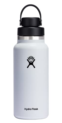 Hydro Flask 32 Oz Wide Flex Chug Cap White