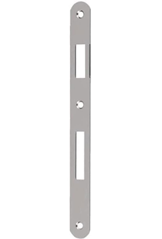 bricoleva.it Internal Door Lock, Door Lock, Door Locks with or Without Key Plate Plate (Patent Meeting, Satin Chrome)