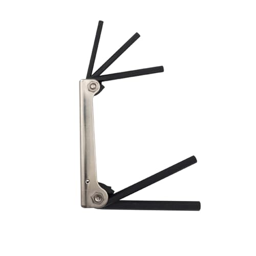 Llave allen plegable Klein Tools 70580 de 6 piezas métricas para taller 5