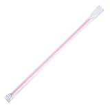 Lollicup C9075 (Red) Karat Giant Straws, Poly-Wrapped, 9