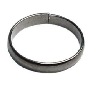 Handcrafted Pure Saturn Iron Ring Shani Real Black Horse Shoe Ring3