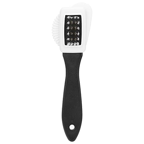 Cepillo de limpieza de zapatos de gamuza, de terciopelo nobuk, cepillo limpiador de cuero, práctico y compacto, herramienta de cuidado de zapatos para zapatos de terciopelo de piel de ante y nobuck
