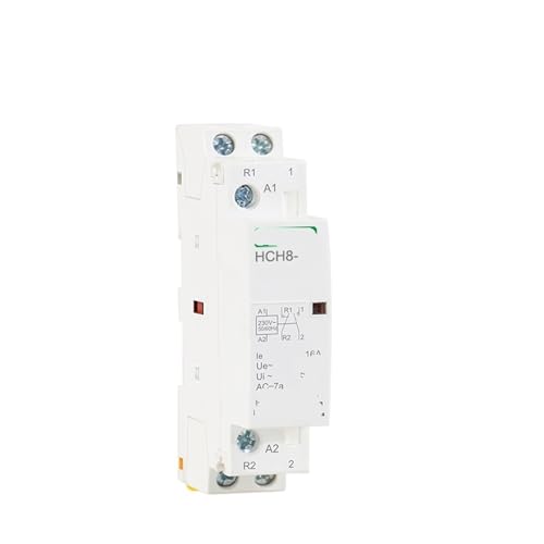 Contacteur modulaire HCH8-16 2P 16A 1NO1NC 230V type de guide contrôle domestique