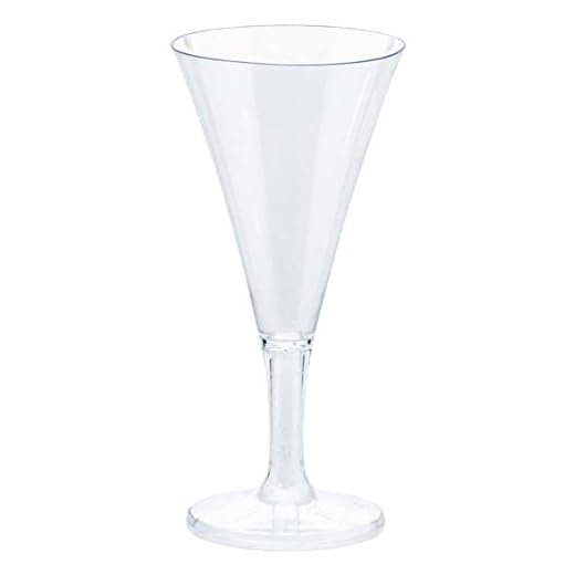 amscan - Juego de 20 Mini Vasos de Cava (plástico, 59 ml)
