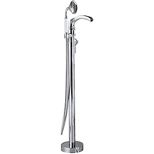 Robinet de baignoire cascade colonne sur pied avec mitigeur