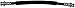 Dorman H621849 Clutch Hydraulic Hose Compatible with Select Dodge / Hyundai Models