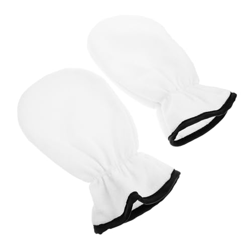 FOMIYES 1 Pair Hand Spa Hot Essential Lotion Thermal Gloves Paraffin Wax Gloves for Hand Care Warming Mittens