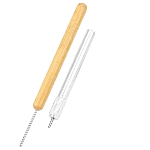 2Pcs Slotted Tool Less Steel DIY Hand Made Craft Paper Quilling, Multifunctional Accessory For Home Use