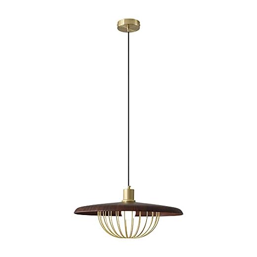 Järnhänglampa Nordisk E27 Små Hängande Lampor Sänglampa Matbord Bar Bänk Kök Takkrona Belysning Japansk Stil Enkelt Enkelhuvud Imitation Träfärg Lampskärm