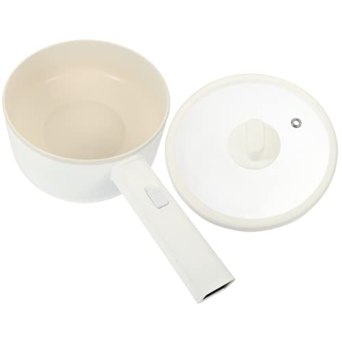 Holibanna Electric Cooking Pot Non Stick Hot Pot with Heating Base for Dorms Apartments Camping and Travel Easy to Clean and Operate Smart Appointment Function