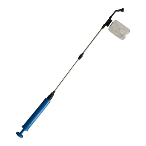 250 ML Aplicador de crujiente en polvo - Pulverizador en polvo, Herramientas rápidas, Dispensador telescópico para tomates para verduras al aire libre interior Flor Green Panaderos Peppers