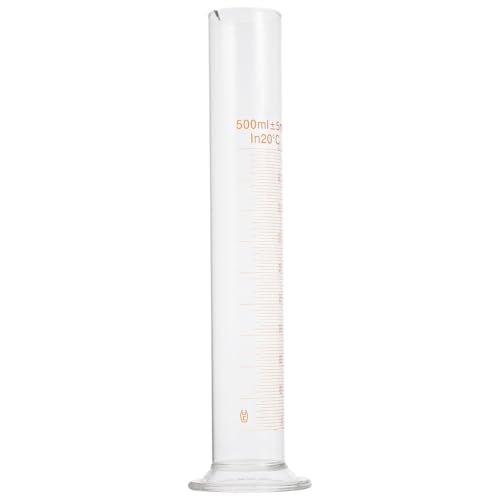 Probeta de 500ml de vidrio borosilicato con escala de alta precisión 2