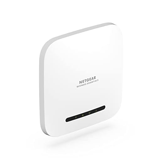 NETGEAR Wireless Access Point (WAX220) - WiFi 6 Dual-Band AX4200 Speed | 1 x 1G Ethernet PoE+ Port | Up to 256 Devices | 802.11ax | WPA3 Security | MU-MIMO | Power Adapter Not Included