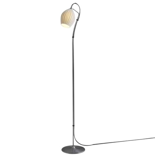 Lampara de Pie Lámpara De Pie Única, Luz De Suelo De Arte Del Hierro Con Pantalla De Cerámica, Lámpara De Pie, Luz De Lectura, Lámpara De Poste Alto Lámpara de Pie Salon