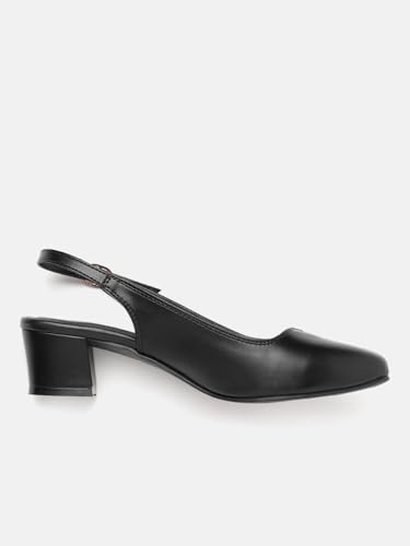 Image of Marc Loire Women's Pointed Toe Block Heel Pumps Shoes for Party, Office and Formal Occasions