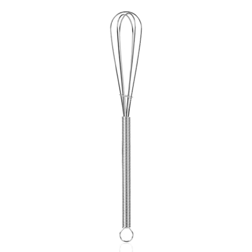 Image of NileHome Mini Whisks Stainless Steel Whisk 7 inch Kitchen Small Wisk Balloon Wire Tiny Whisks for Cooking, Whisking, Blending, Beating, Stirring