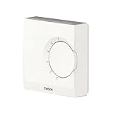 Theben 7010003 Ramses 701 S - Raumthermostat elektronisch, Wandmontage/Aufputz, Raumtemperaturregelung, Montage ohne Schrauben (Snap-Funktion), Solltemperatur-Begrenzung