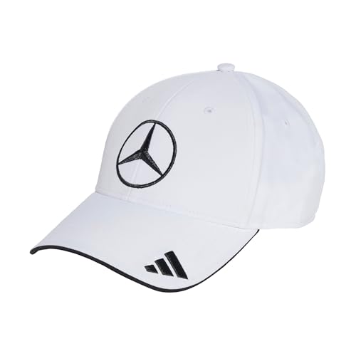 Adidas Mixte Mercedes - AMG Petronas Formula One Team Driver Cap, White/Black, XS