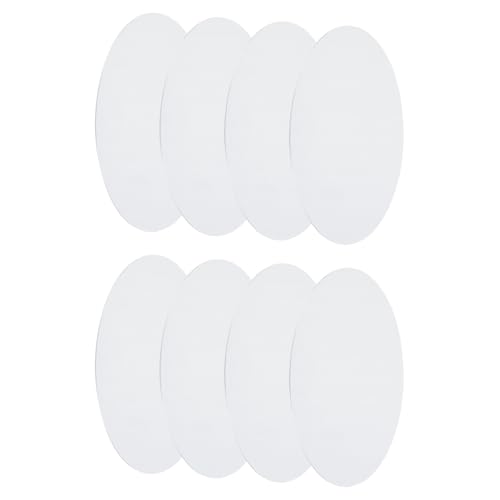 uxcell 8Pcs Aluminum Disc, 6"(150mm) Diameter 0.02"(0.5mm) Thickness Round Aluminum Sheets 1060 Aluminum Circle Plates for Metal Stamping