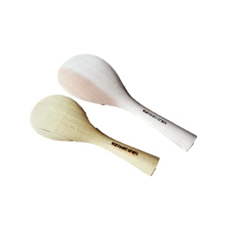 おおいたの広葉樹で作った大小しゃもじ2本組_1252R