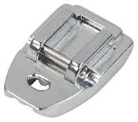 Rajesh Invisible Zipper Snap-on Foot for All Automatic Sewing Machine Except Usha Prima Stitch (Silver, Paper)