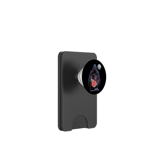 Shadow Sentinel – Dark Fantasy Red Eye Figure PopSockets PopWallet