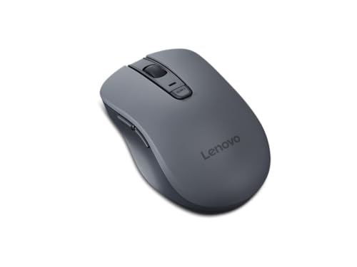 Lenovo WL310 Bluetooth Silent Mouse, Ergonomic, Adjustable DPI, Silent Clicks, Bluetooth 5.0, Portable for Windows, Mac, and Chromebook, Grey - image 9