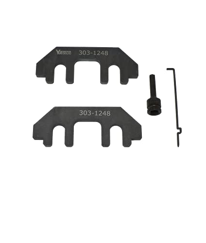 Yuesstloo Camshaft Holding Tool Kit With Tension Tool, Timing Alignment Holder Tool For Ford 3.5L & 3.7L 4V Engines, Replace 303-1248 303-1530, With Portable Case And Gloves #TOP1