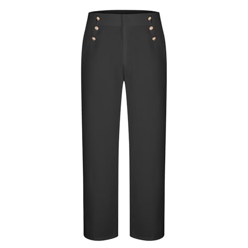 Mens Pleated Suit Dress Pants Casual Business Formal Pant Loose Fit Wrinkle Free Expandable Waist Trouser with Pocket4