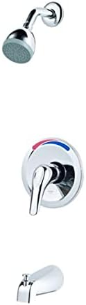 Pfister, LJ89-030C, 1.8 GPM Pfirst Series Single Handle Tub and Shower Trim, Polished Chrome