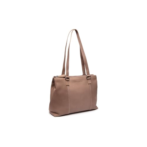 Sac à épaule Marvos Taupe en cuir noble par The Chesterfield Brand